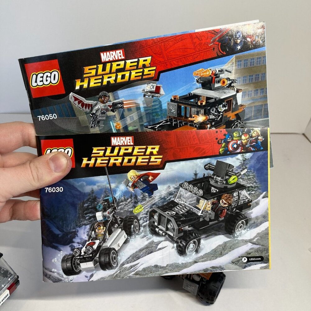 Lego Marvel Super Heroes Mixed Vehicles Lot No Minifigures 76029 76030 76050 - Picture 10 of 10